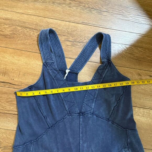 Daily Practice by Anthropologie The Palmra Sleeveless Jumpsuit Blue Size XL - Picture 6 of 16